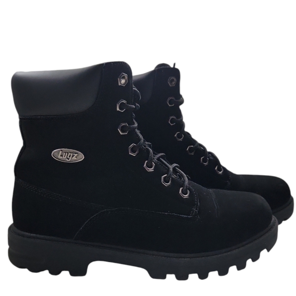 Lugz suede work boots